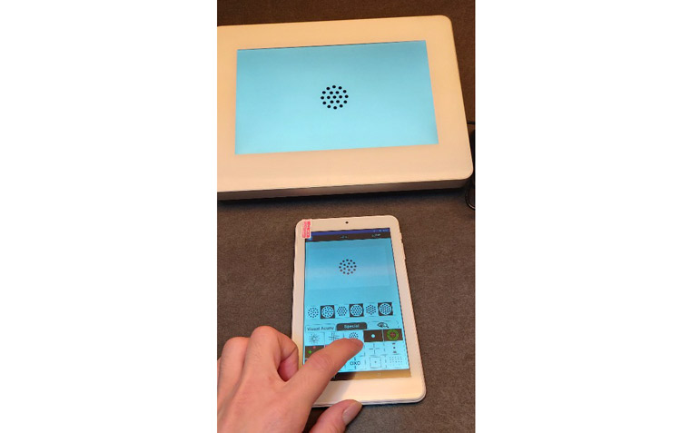 다기능 근용편광LED시력표