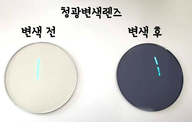청광변색렌즈 (1조)