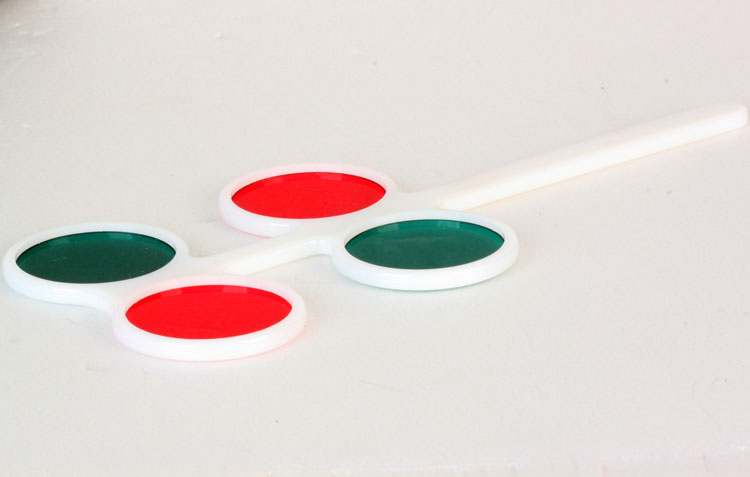 부등상시 검사 카드 (Magnification Balance Measure Card)