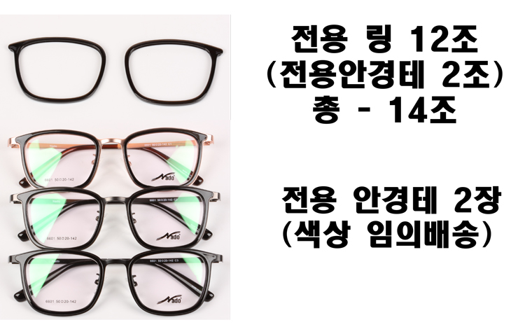 덮개형 체인지안경 B형 (No.6601)